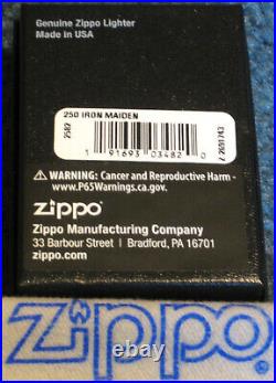 ZIPPO IRON MAIDEN LOT of 5 Lighter ALL MINT New in Box SEALED