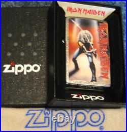 ZIPPO IRON MAIDEN LOT of 5 Lighter ALL MINT New in Box SEALED