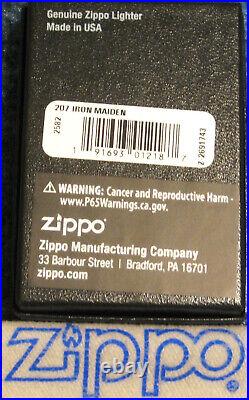 ZIPPO IRON MAIDEN LOT of 5 Lighter ALL MINT New in Box SEALED