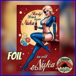 Zirty Girlz 4 Nuka Cola Fallout Girl Nathan Szerdy Nycc Foil Cgc 9.8